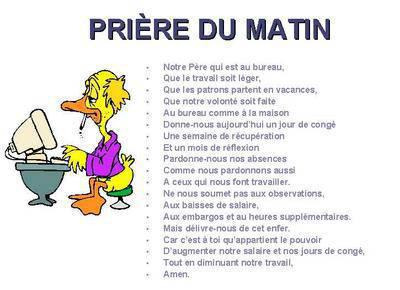 priere du matin